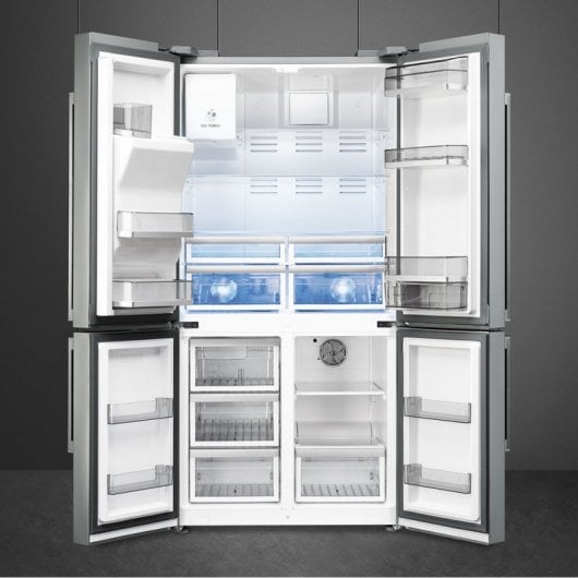 Smeg FQ75XPED Frigorífico Americano 4 Puertas A+ Inox
