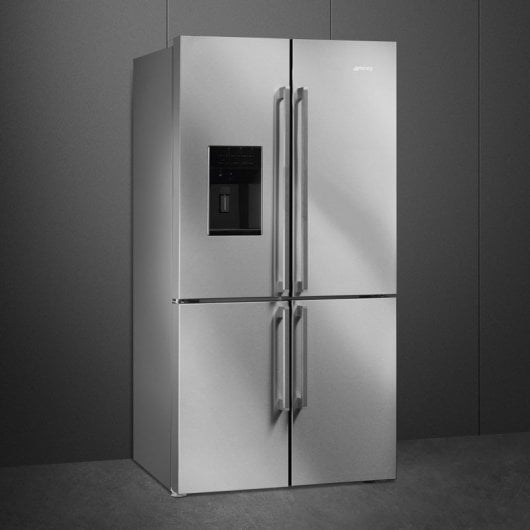 Smeg FQ75XPED Frigorífico Americano 4 Puertas A+ Inox