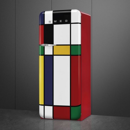 Smeg FAB28RDMC3 Frigorífico Una Puerta G Mondrian