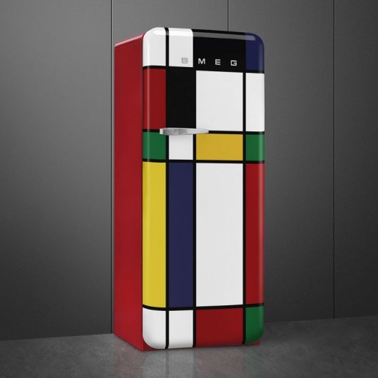 Smeg FAB28RDMC3 Frigorífico Una Puerta G Mondrian