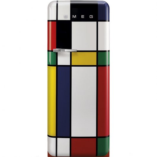 Smeg FAB28RDMC3 Frigorífico Una Puerta G Mondrian