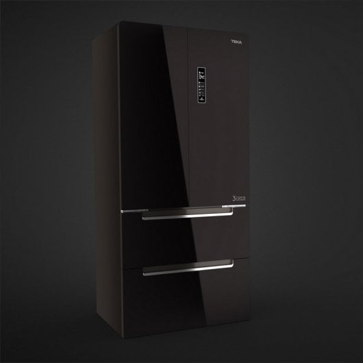 Teka RFD 77820 Frigorífico Puerta Francesa LongLife No Frost E Cristal Negro
