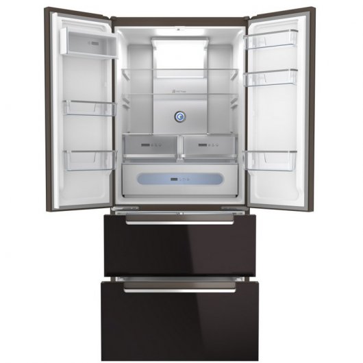 Teka RFD 77820 Frigorífico Puerta Francesa LongLife No Frost E Cristal Negro