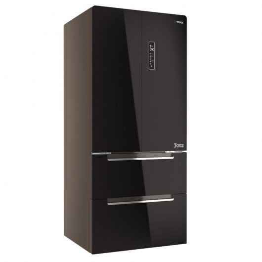 Teka RFD 77820 Frigorífico Puerta Francesa LongLife No Frost E Cristal Negro