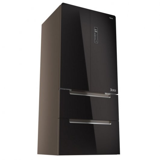 Teka RFD 77820 Frigorífico Puerta Francesa LongLife No Frost E Cristal Negro
