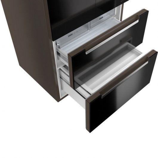 Teka RFD 77820 Frigorífico Puerta Francesa LongLife No Frost E Cristal Negro