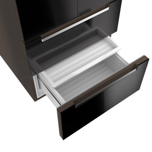 Teka RFD 77820 Frigorífico Puerta Francesa LongLife No Frost E Cristal Negro
