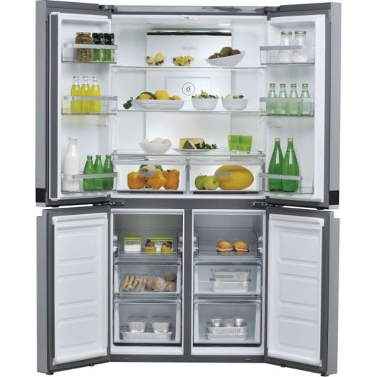 Whirlpool WQ9 B2L Frigorífico Americano Total NoFrost E Acero Inoxidable