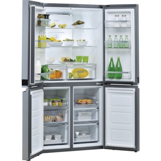 Whirlpool WQ9 B2L Frigorífico Americano Total NoFrost E Acero Inoxidable
