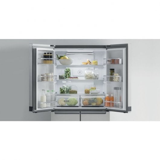 Whirlpool WQ9 B2L Frigorífico Americano Total NoFrost E Acero Inoxidable