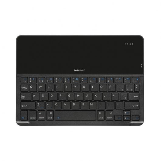 Gecko Keyboard Cover Negra para Apple iPad 2019/2020/2021 10.2"
