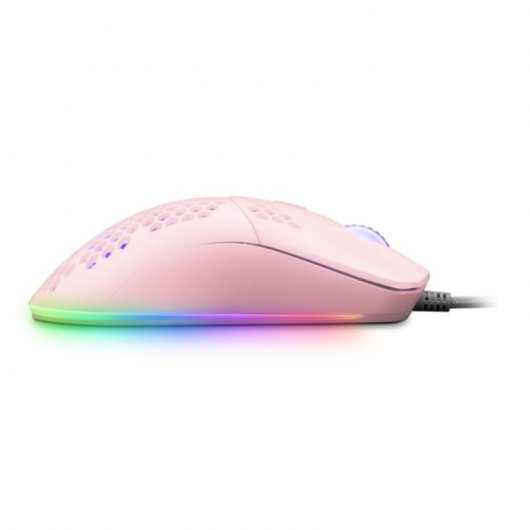 Mouse da gioco Mars Gaming MMAXP 12400 DPI Rosa