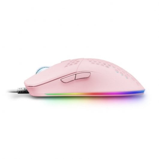 Mouse da gioco Mars Gaming MMAXP 12400 DPI Rosa