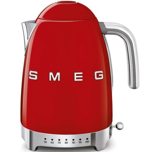 Smeg KLF04RDEU Hervidor de Agua 1.7L 2400W Rojo
