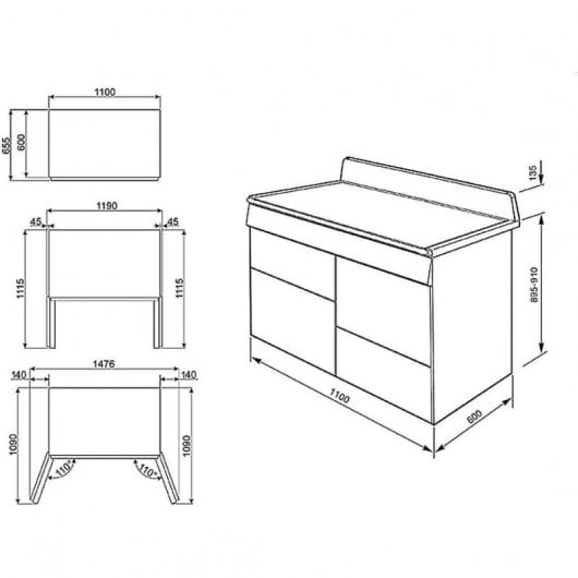 Piano cottura a induzione Smeg Victoria TR4110IRW 5 zone + 2 forni Bordeaux