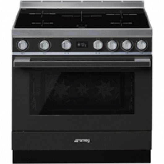 Smeg Portofino CPF9IPAN Cocina de Inducción 5 Zonas + Horno Pirolítico Antracita