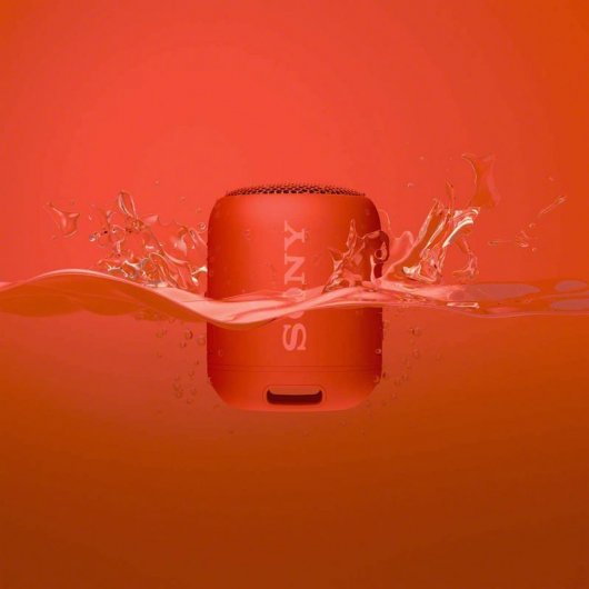 Sony SRS-XB12 Altavoz Bluetooth Rojo