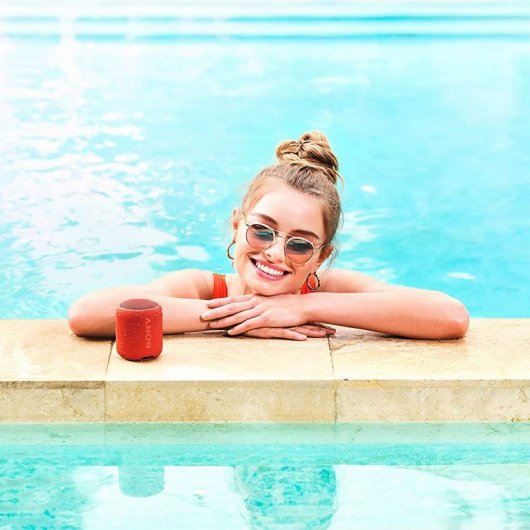 Sony SRS-XB12 Altavoz Bluetooth Rojo