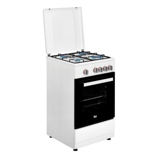 Teka FS 502 4GG Cocina de Gas 4 Fuegos Blanca