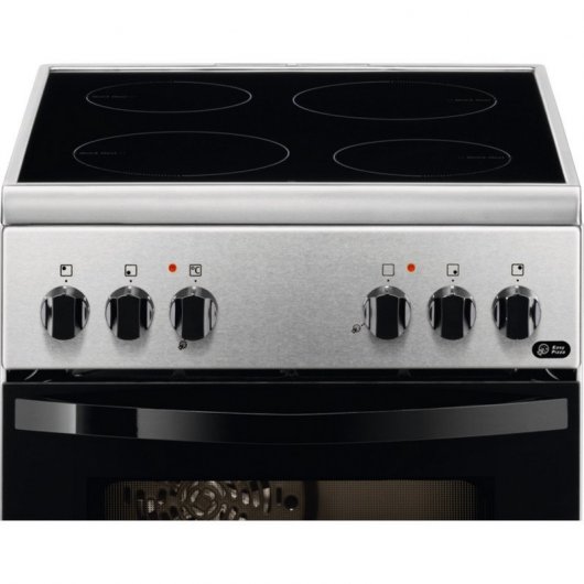 Zanussi ZCV550G1XA Cocina Vitrocerámica 4 Zonas Acero Inoxidable