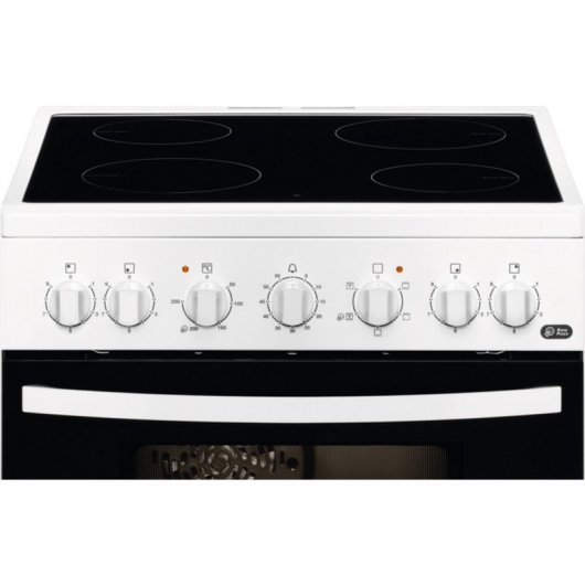 Zanussi ZCV65201WA Cocina Vitrocerámica 4 Zonas Blanca