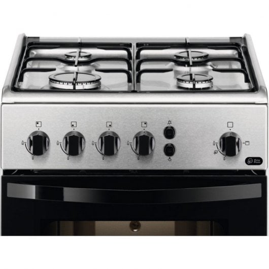 Zanussi ZCG510G1XA Cocina de Gas 4 Zonas Acero Inoxidable