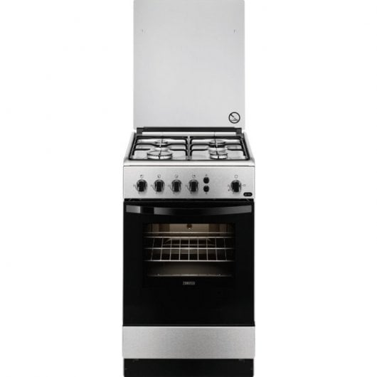 Zanussi ZCG510G1XA Cocina de Gas 4 Zonas Acero Inoxidable