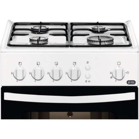 Zanussi ZCG210H1WA Cocina de Gas 4 Zonas Blanca
