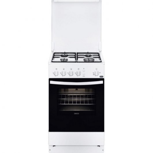 Zanussi ZCG210H1WA Cocina de Gas 4 Zonas Blanca