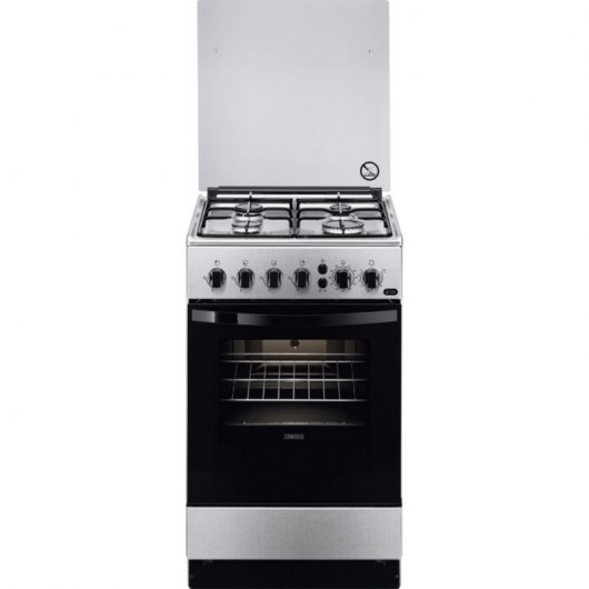 Zanussi ZCG212G1XA Cocina de Gas 4 Zonas Acero Inoxidable