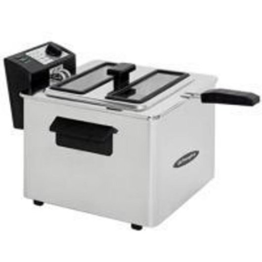 Fritadeira Orbegozo FDR 80 8L 3000W Inox com Termóstato Regulável