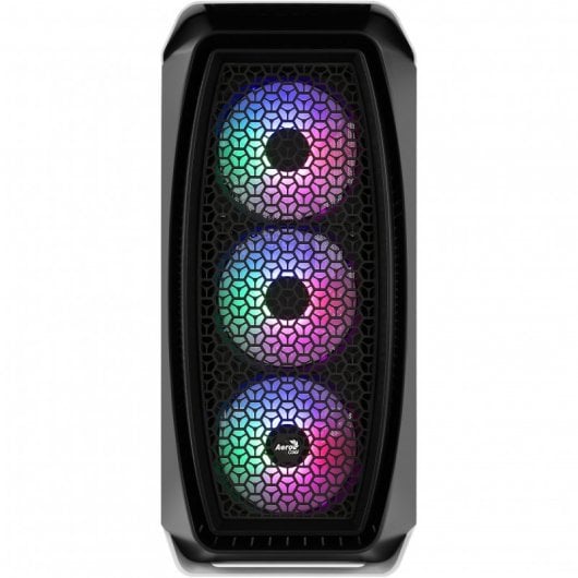 Aerocool Aero One Mini Frost Tempered Glass USB 3.1 RGB weiß