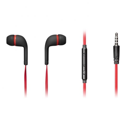 Mars Gaming MHCX Combo Auriculares Gaming + Auriculares Intrauditivos Negro/Rojo