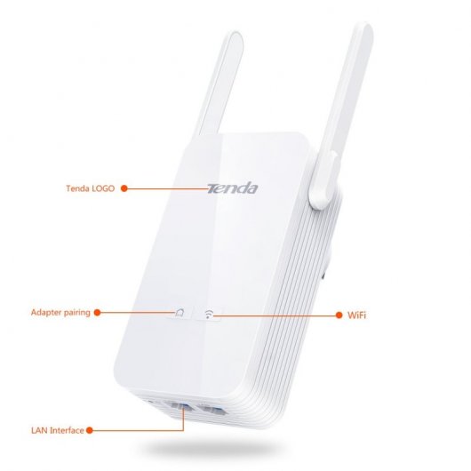 Tenda PA6 Extensor Powerline AV1000 WiFi