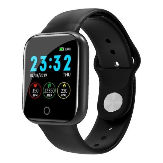 Fierro Balde Smartwatch con Anillos Dinámicos Negro Reacondicionado