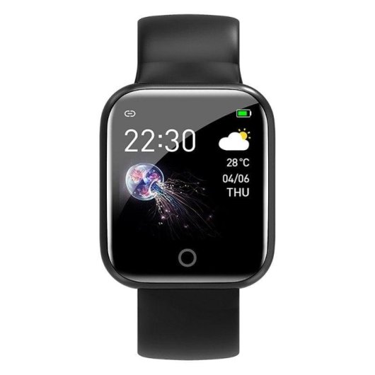 Fierro Balde Smartwatch con Anillos Dinámicos Negro Reacondicionado