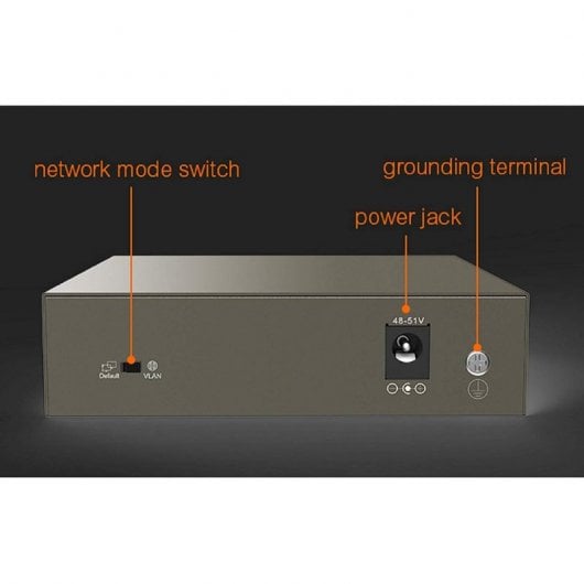 Tenda TEG1105P-4-63W Switch 5 porte Gigabit con 4 porte PoE