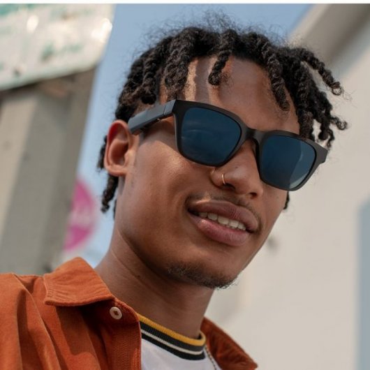 Bose Lentes de Substituição Azuis Gradiente Não-Polarizadas para Óculos Bose Frames Alto M/L