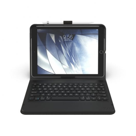 Zagg Messenger Folio Funda con Teclado Negra para iPad Pro 10.5"/iPad 10.2"/iPad Air 3