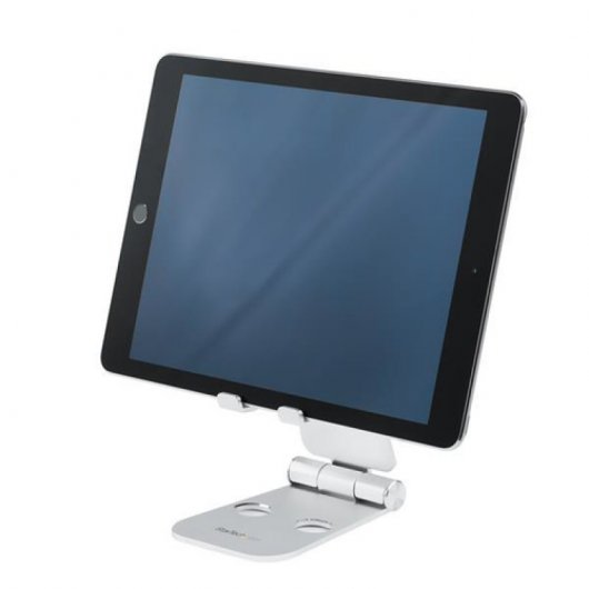 StarTech.com Supporto per tablet e telefono - Porta tablet universale pieghevole per dispositivi mobili da 4 a 13" - Reggi tablet ergonomico multiangolare regolabile per cellulare/iPad