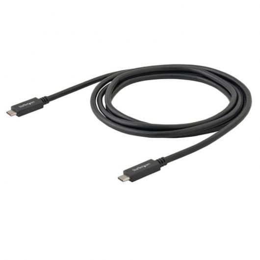 Startech Cable de USB-C a USB-C de 10Gbps 0.5m Negro