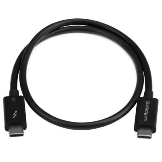 StarTech.com TBLT34MM50CM Thunderbolt-Kabel 0,5 m 40 Gbit/s Schwarz