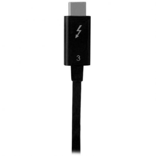 StarTech.com TBLT34MM50CM Thunderbolt-Kabel 0,5 m 40 Gbit/s Schwarz
