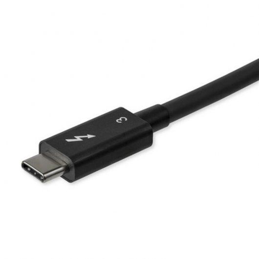 Startech Cable Thunderbolt 3 USB-C 40 Gbps 0.8m Negro