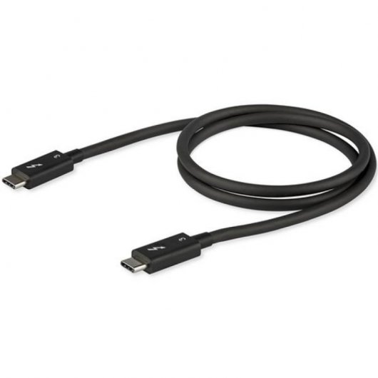 Startech Cable Thunderbolt 3 USB-C 40 Gbps 0.8m Negro