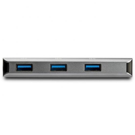 Startech Hub USB-C 3x USB 3.0 con Lector de Tarjetas Gris