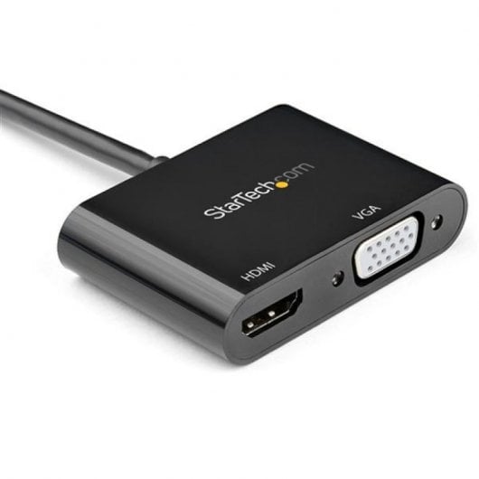 StarTech.com DP2VGAHD20 Videokabel-Adapter HDMI + VGA (D-Sub) Schwarz