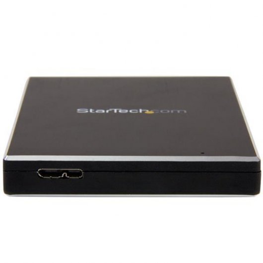StarTech.com S251BMU313 Speicherlaufwerksgehäuse HDD / SSD-Gehäuse Schwarz 2.5"