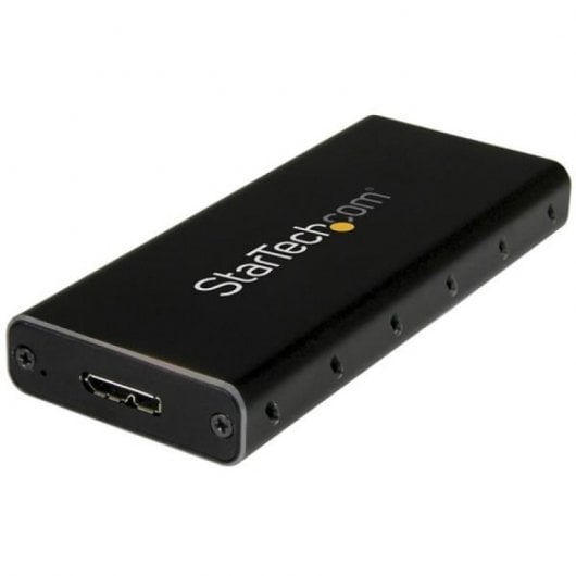 StarTech.com SMS1BMU313 contenitore di unità di archiviazione Box esterno SSD Nero, Argento