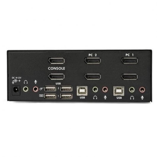 Startech Conmutador Switch KVM 2 xUSB 2.0/ DisplayPort